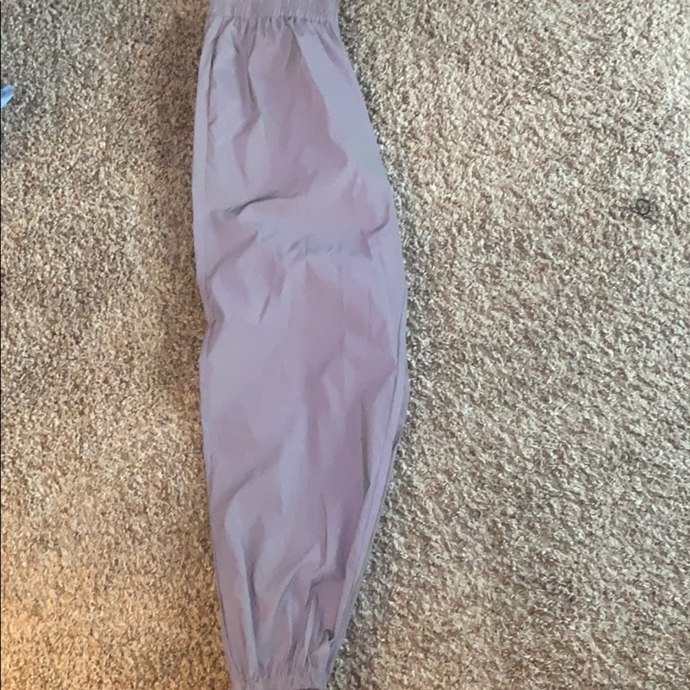 Reflective jogger pants